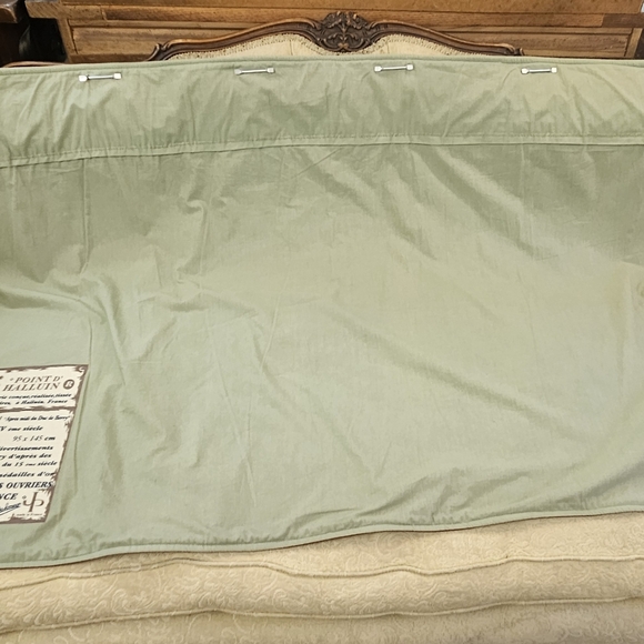 Vintage French Tapestry Victorian  French Love Scene Point D' Halluin 4.8 X 3ft - Picture 5 of 8